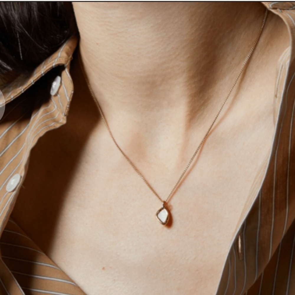 Jenny bird Cala pendant necklace 14K